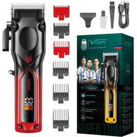 تصویر ماشین اصلاح وی جی آر مدل V-656 دو رنگ VGR V-656 hair clipper
