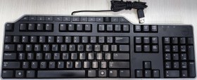 تصویر کیبرد باسیم استوک اورجینال dell keyboard edll -kb522-u0003