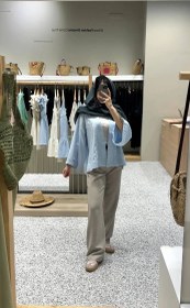 تصویر کت لینن مدل ژینا 