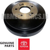 تصویر کاسه چرخ عقب تویوتا هایلوکس شاسی کوتاه 2006 تا 2011 برند اصلی جنیون پارت 