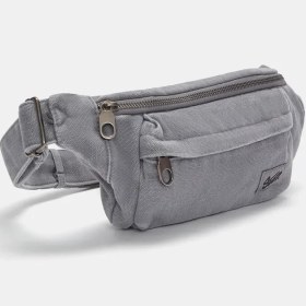 تصویر کیف کمری مردانه PULL&BEAR STWD canvas belt bag 