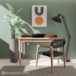 تصویر تابلو بوم برجسته کاما - کد TD10 