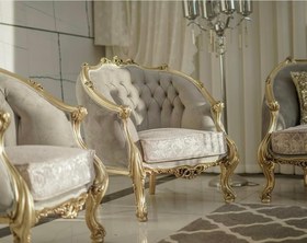 تصویر مبل کلاسیک زمرد comfortable sofa