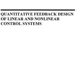 خرید و قیمت دانلود کتاب Quantitative Feedback Design of Linear and ...