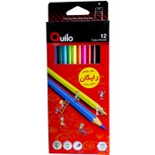 تصویر مداد رنگی کویلو ۱۲ رنگ جعبه مقوایی 