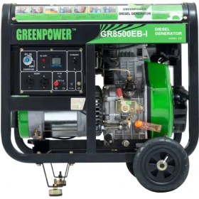 تصویر موتور برق دیزلی 6 کیلو وات گرین پاور مدل GR8500EB-I ا GREENPOWER GR8500EB-I Industrial Engine 6 KW GREENPOWER GR8500EB-I Industrial Engine 6 KW