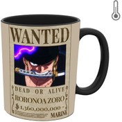 تصویر ماگ حرارتی طرح انیمه وان پیس زورو 