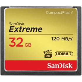 تصویر کارت حافظه Sandisk CF 32 GB 120 MB/S 800X Sandisk CF 32 GB 120 MB/S 800X