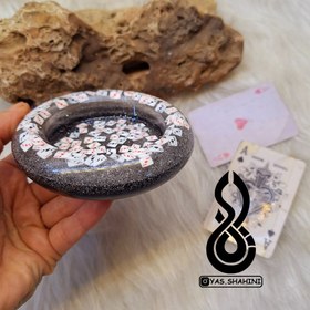 تصویر زیرسیگاری طرح آس 