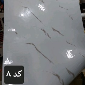 تصویر برچسب کابینت در 8 رنگ جذاب عرض کار ۶۰ White