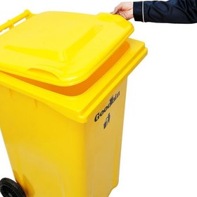 تصویر سطل زباله 240 لیتری گودبین 