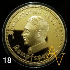 تصویر سکه ی یادبود هیتلر کد : 18 
