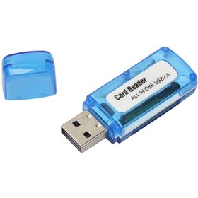 تصویر رم ریدر 4 کاره قابلیت تبدیل رم میکرو به USB2.0 در طرح رنگ مختلف 