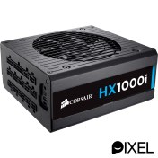 تصویر پاور کامپیوتر کورسیر ظرفیت 1000 وات مدل HX1000i فول ماژولار 80 پلاس پلاتینیوم استوک 