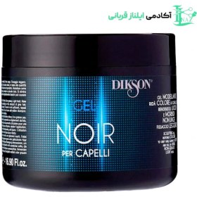 تصویر ژل موی مشکی دیکسون مدل GEL NOIR حجم 500 میل 