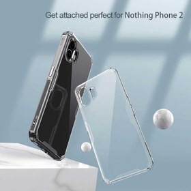 تصویر قاب ژله ای شفاف گوشی ناتینگ فون 2 - Nothing Phone 2 Nothing Phone 2 TPU Transparent Case