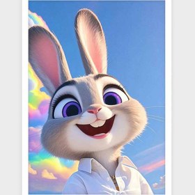 تصویر نابلو اتاق کودک خرگوش 