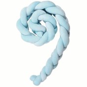 تصویر گارد تخت کودک ۲ متری مدل ۳ رشته (آبی) 