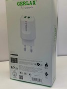 تصویر شارژر گوشی فست برندGerlax مدلGa-05 دو پورت 