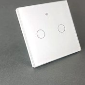 تصویر کلید هوشمند لمسی دو پل تویا 