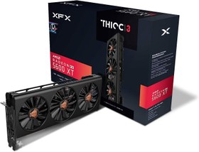 تصویر کارت گرافیک XFX RX 5600 XT Thicc III Ultra 6 GB GDDR6 تقویت تا 1750MHz 3xDP HDMI PCI-E 4.0 کارت گرافیک RX-56XT6TBD8 