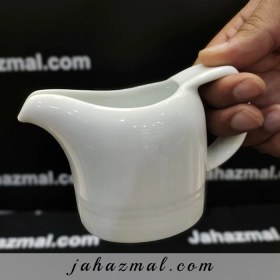 تصویر سس خوری 2 نفره هتلی سفید چینی زرین 