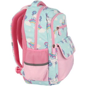 تصویر کیف مدرسه تک شاخ کریس بلا مدل 4149 Chrisbella Unicorn Backpack model 4149