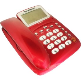 تصویر تلفن با سیم تکنیکال مدل TEC-5848 ا Technical TEC-5848 Corded Telephone Technical TEC-5848 Corded Telephone