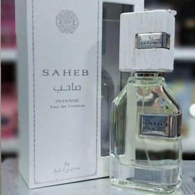 تصویر عطر ادکلن صاحب اینتنس سفید ارض الزعفران ۱۰۰ میل اصل Saheb Intense