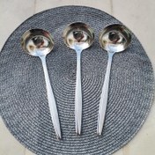 تصویر ملاقه استیل یونیک سایز ۳۲ ضدزنگ 