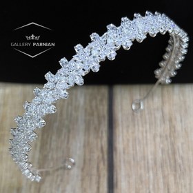 تصویر تاج عروس کد A12 Bridal Tiara Code A12