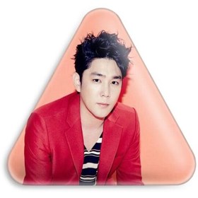 تصویر پیکسل مثلثی کانگ گین گروه سوپر جونیور Super Junior 
