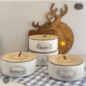 تصویر ظرف نان مدل Koki bakery 