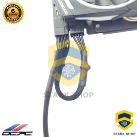تصویر کابل 8 پین گرافیک پاور 1000w او سی پی سی (OCPC) مدل GD1000M Gold 