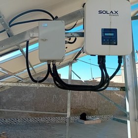 تصویر اینورتر متصل به شبکه، Solax Power برند، اینورتر نیروگاه خورشیدی، 5 کیلو وات 