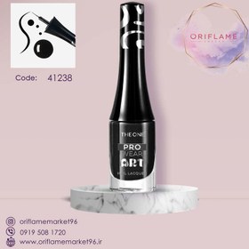 تصویر لاک طراحی ناخن دوان - Silver Metallic THE ONE Pro Wear ART Nail Lacquer