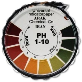 تصویر کاغذ PH رولی 10-1 