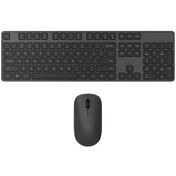 تصویر موس و کیبورد وایرلس شیائومی WXJS02YM Xiaomi wireless mouse and keyboard WXJS02YM