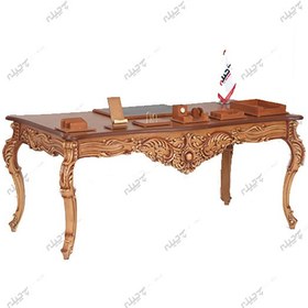 تصویر میز مدیریت کلاسیک شل 