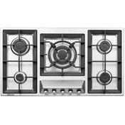 تصویر اجاق گاز صفحه ای استیل البرز مدل S 5960 با قطعات ایرانی 5960-steel alborz gas stove model S