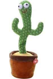 تصویر اسباب بازی های پشمی توسط TALKING DANCING CACTUS MUSICAL LIGHT POT PUSH TOY DANCER Genel Markalar 