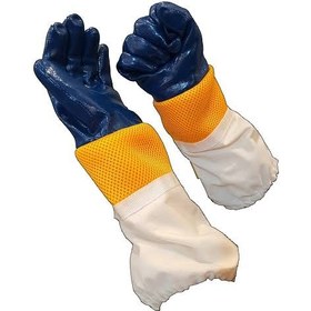 تصویر دستکش لاتکس زنبورداری 
