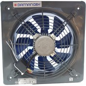 تصویر هواکش خانگی فلزی دمنده Damandeh VMA-30C4S 30cm Damandeh VMA-30C4S 30cm Metalic Wall Mount Fan