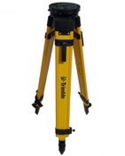 تصویر سه پایه دو قفله چوب و فایبر گلاس صفحه گرد تریمبل مدل SJW60 Trimble Wooden & Fiberglass Tripod Model SJW60