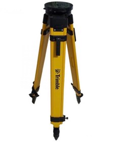 تصویر سه پایه دو قفله چوب و فایبر گلاس صفحه گرد تریمبل مدل SJW60 Trimble Wooden & Fiberglass Tripod Model SJW60