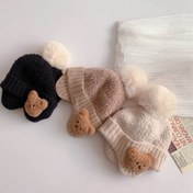 تصویر کلاه گوشدار تدی - مشکی 