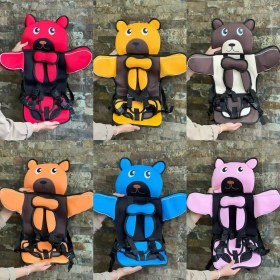 تصویر کمربند ایمنی کودک طرح خرسی 