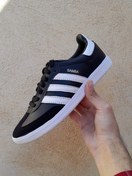 تصویر سامبا مشکی سفید adidas samba