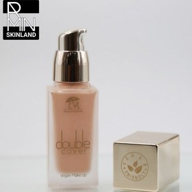 تصویر کرم پودر وگن ال ای بیوتی مدل Double Cover حجم 30ml 