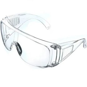 تصویر عینک ایمنی بغل کرکره‌ای 